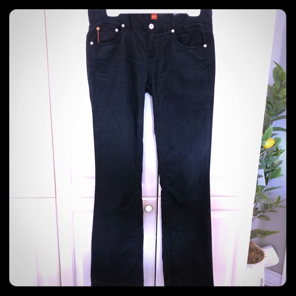 Boss Hugo Boss Boot Cut Corduroy Pants-size 30/34